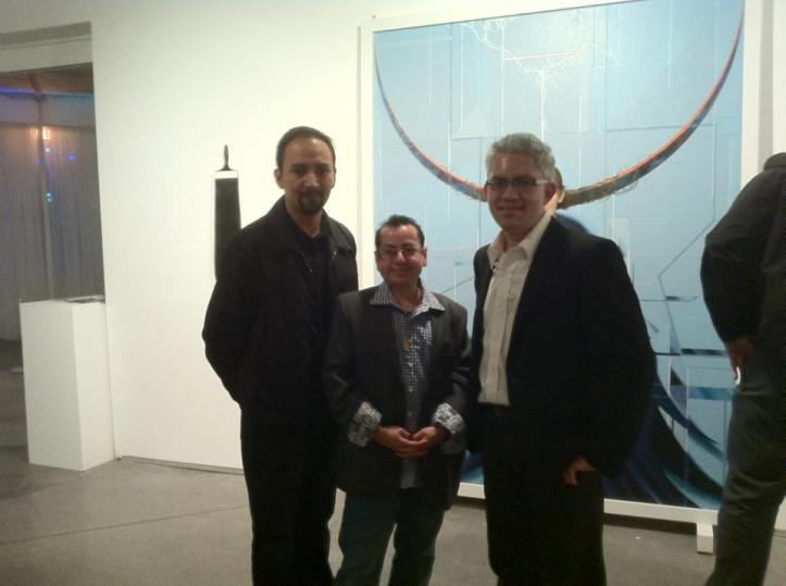 From left, Javier Chavira, Pedro Palacios and Sergio Gomez