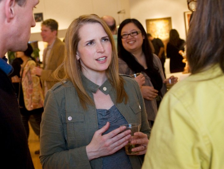 Erin Brammer, taking care of business.