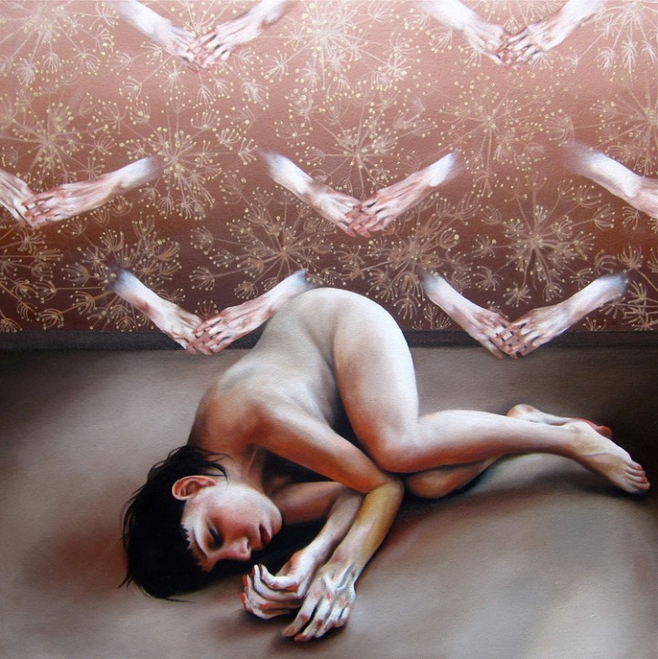 You Can Never Go Back Oil on Canvas, 24x24in., 2012 Collection of Marc van der Aart