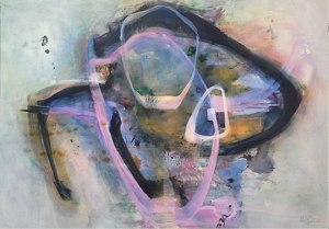 Leo ...#1 Acylic on canvas - 2014 150 x 105 cm 